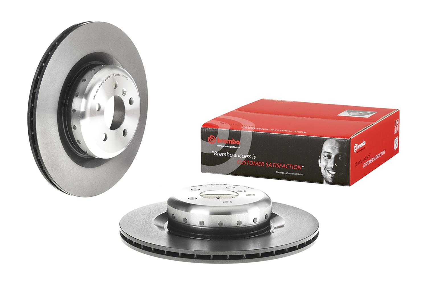 Brembo Premium UV Coated Brake Rotors 09.C414.13