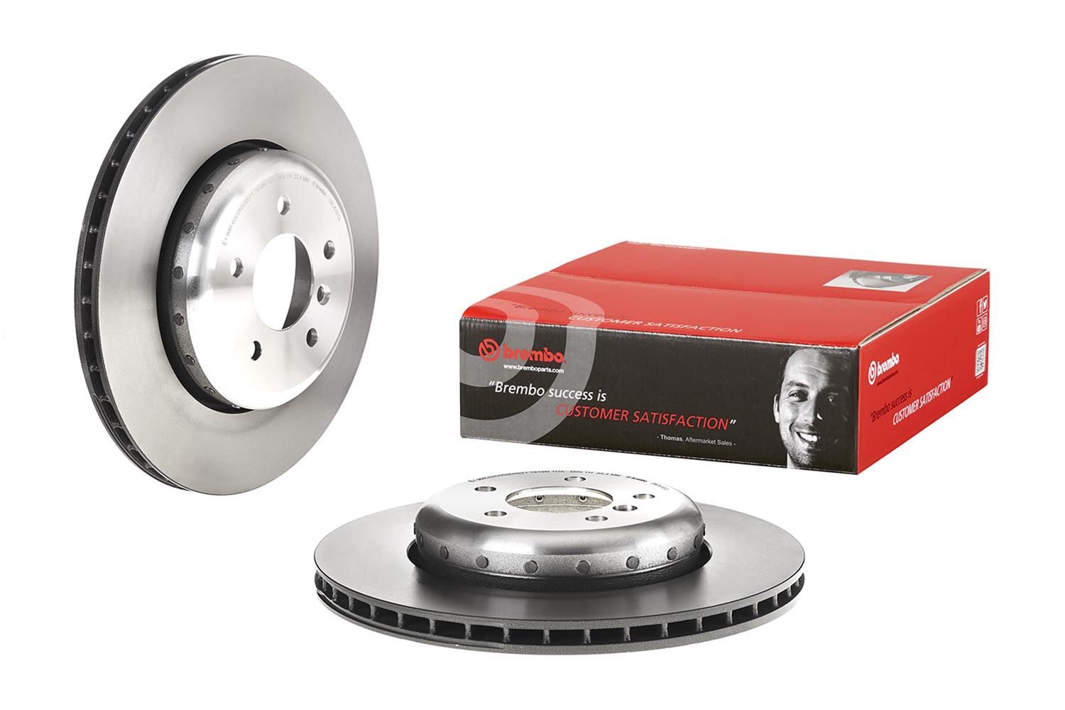 Brembo Premium UV Coated Brake Rotors 09.C418.13
