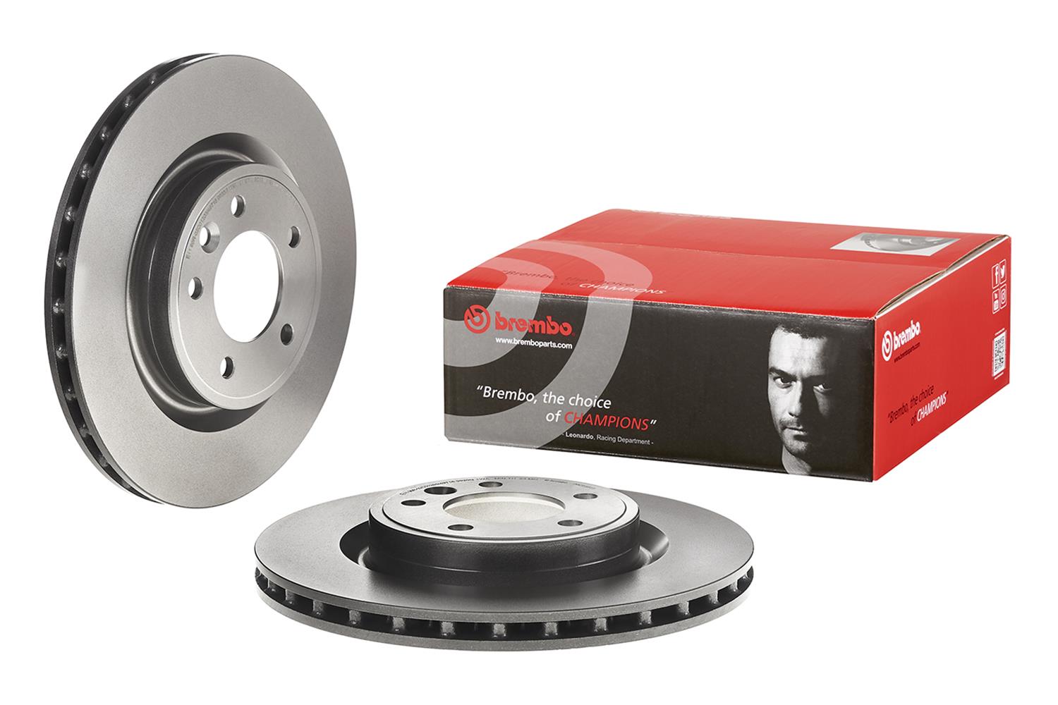 Brembo Premium UV Coated Brake Rotors 09.C515.11