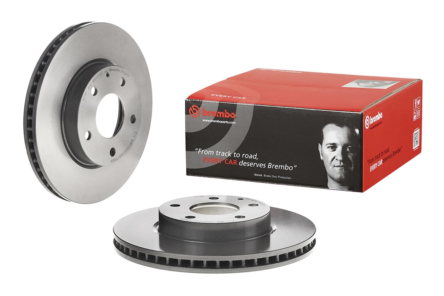 Brembo Premium UV Coated Brake Rotors 09.C651.11