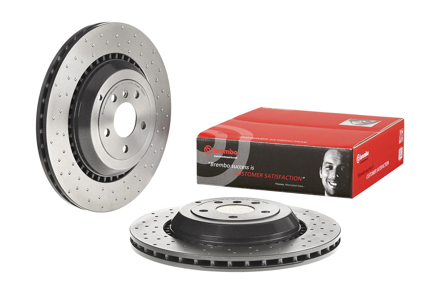 Brembo Premium UV Coated Brake Rotors 09.C660.11