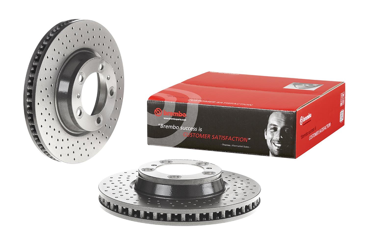 Brembo Premium UV Coated Brake Rotors 09.C877.11