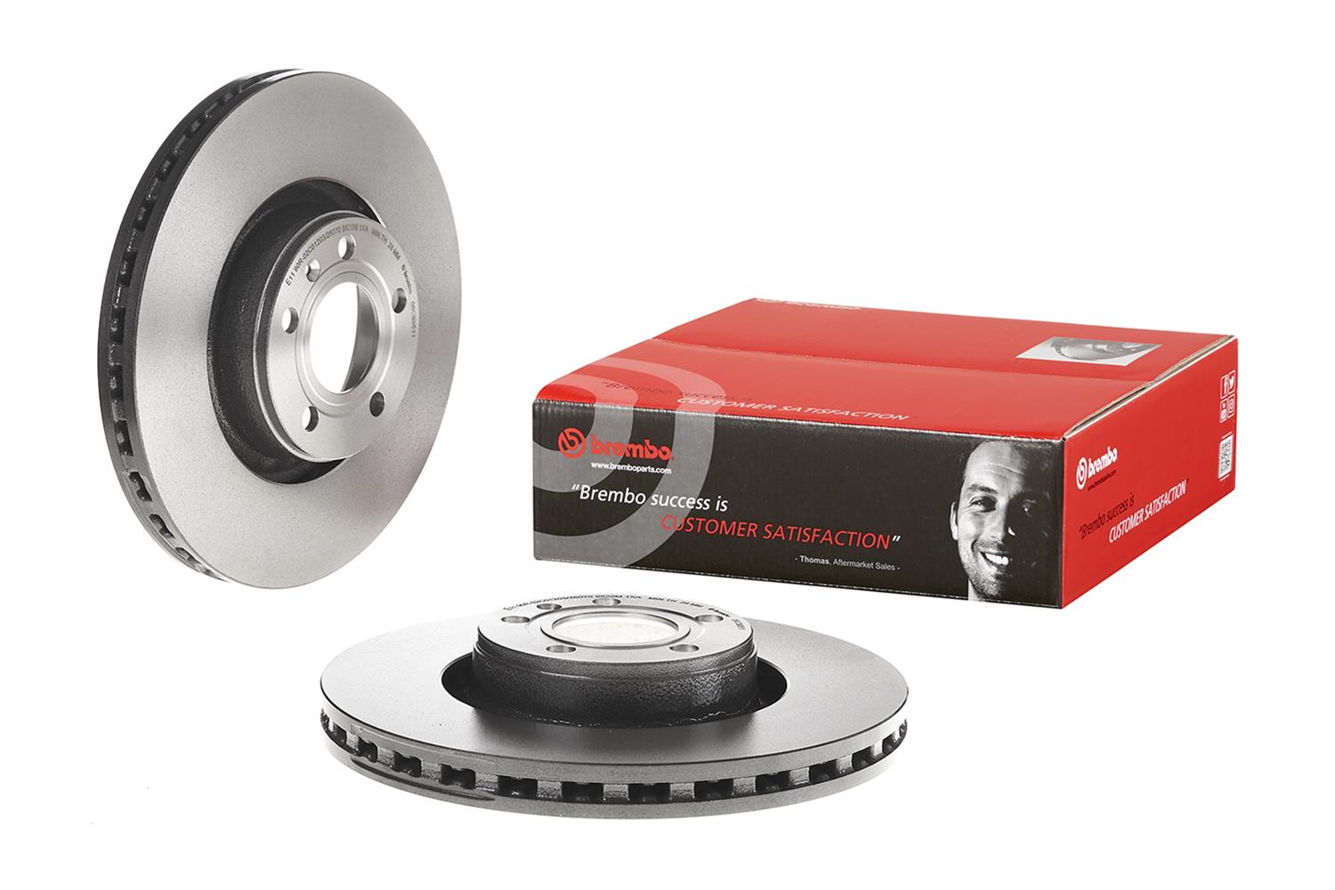 Brembo Premium UV Coated Brake Rotors 09.C895.11