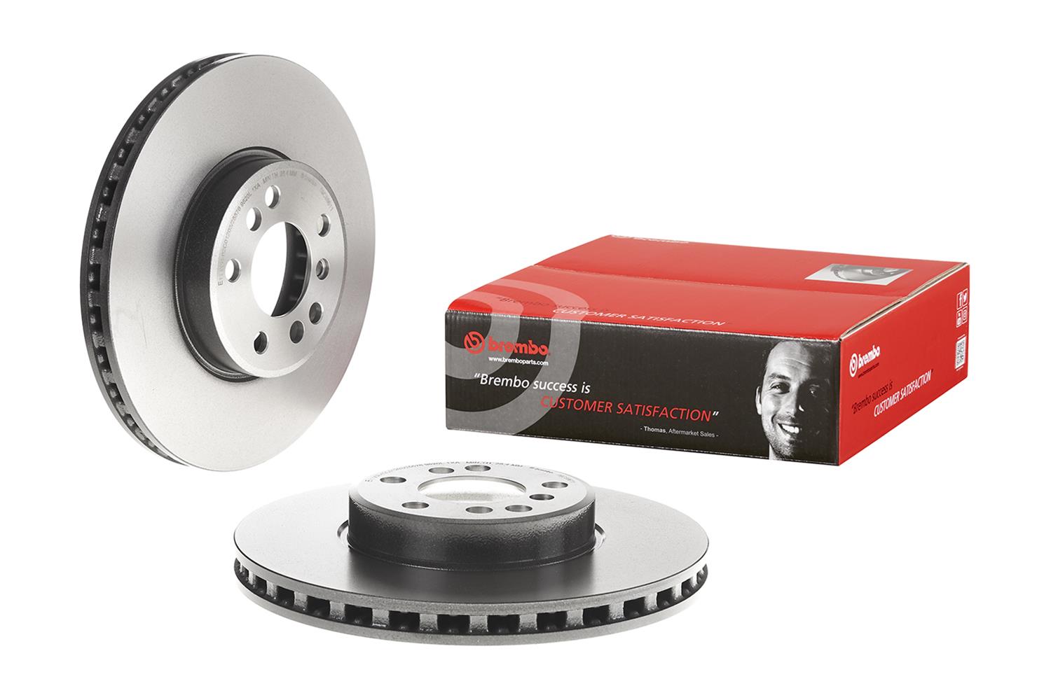 Brembo Premium UV Coated Brake Rotors 09.C896.11