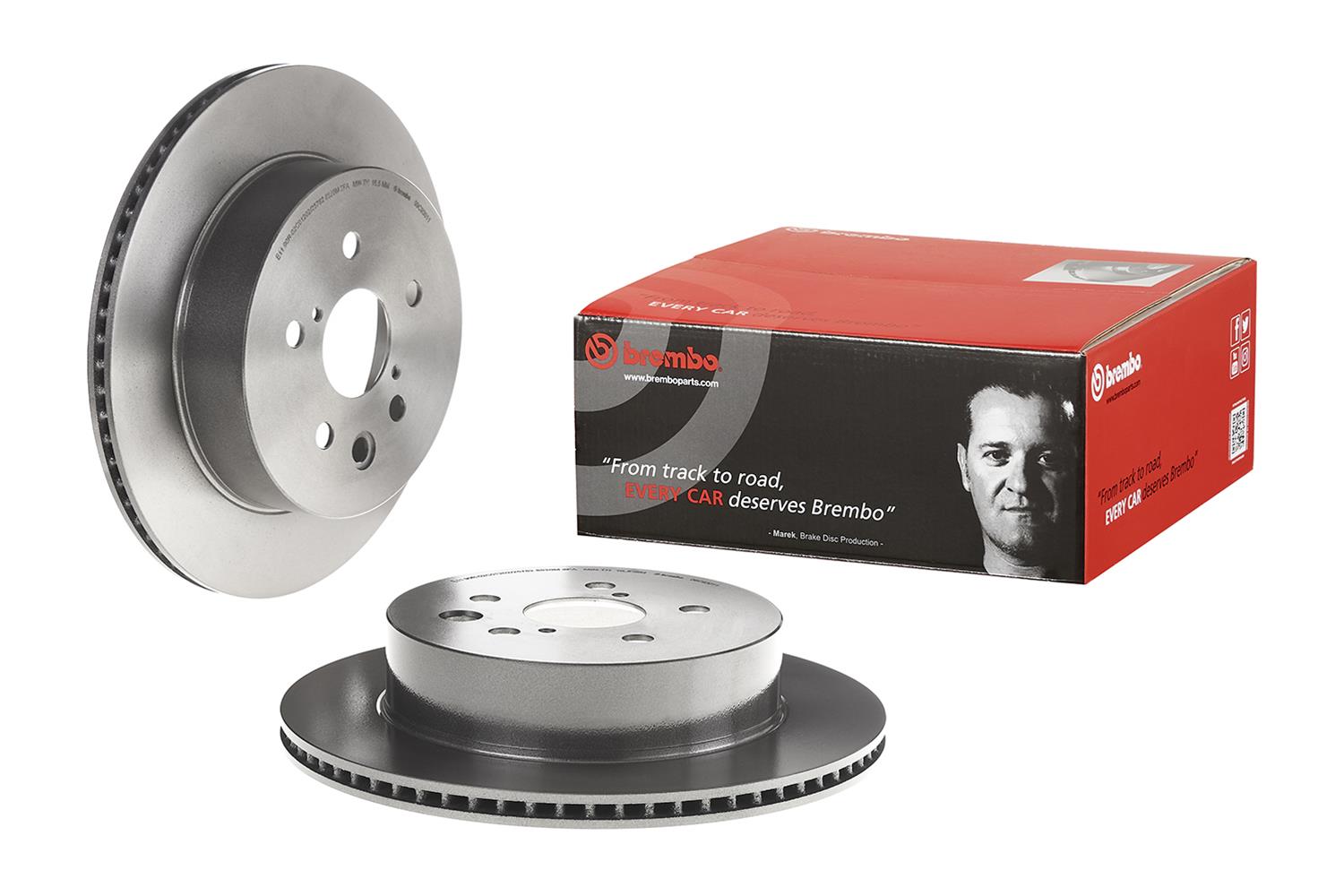 Brembo Premium UV Coated Brake Rotors 09.C930.11