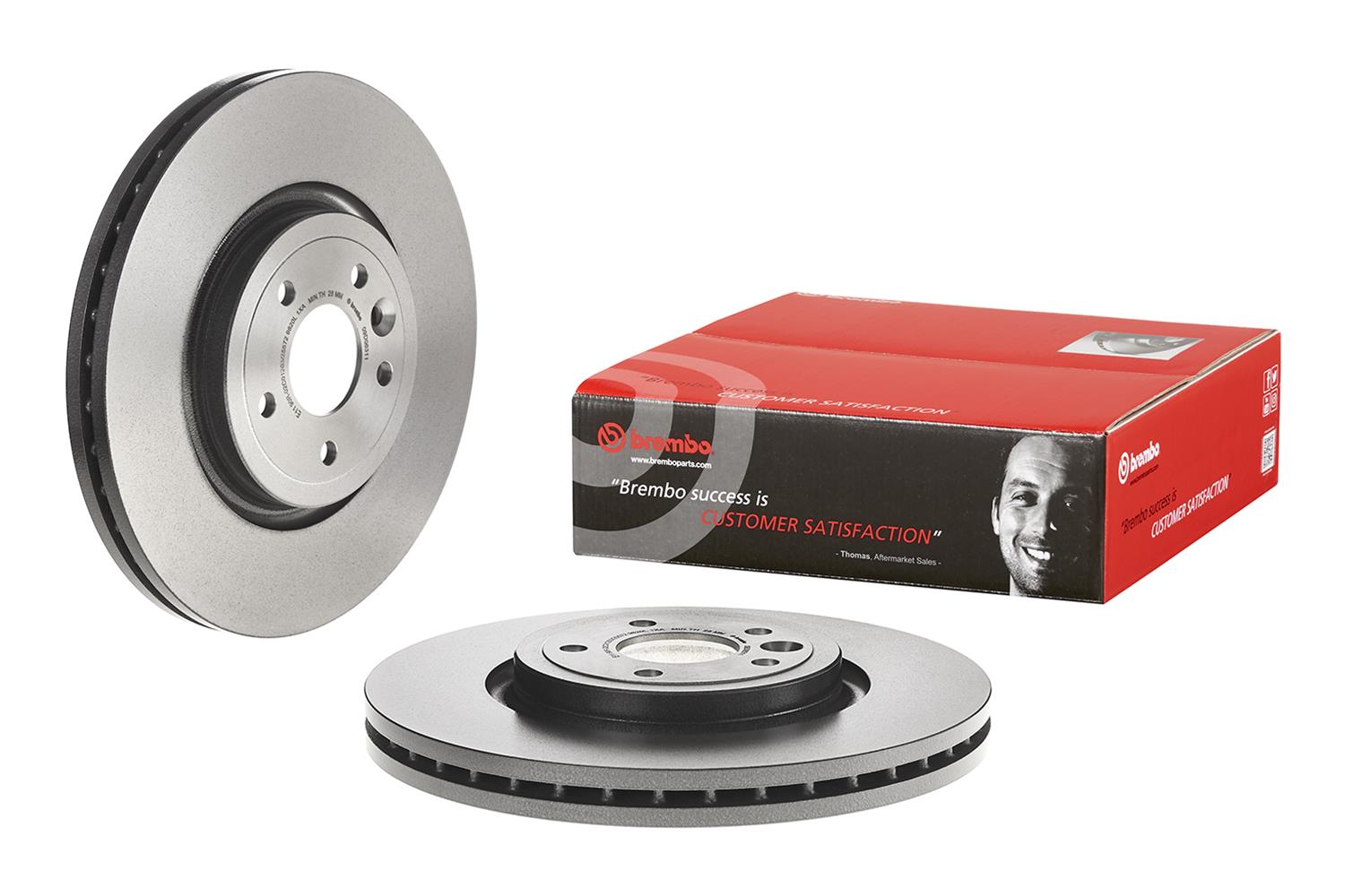 Brembo Premium UV Coated Brake Rotors 09.D063.11