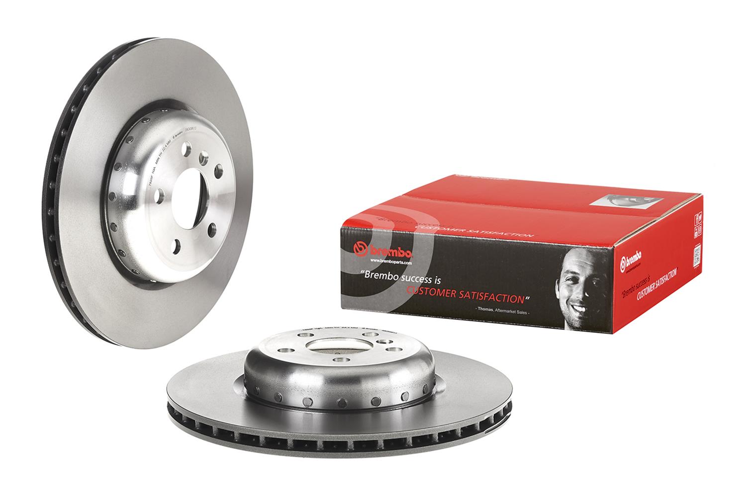 Brembo Premium UV Coated Brake Rotors 09.D096.13