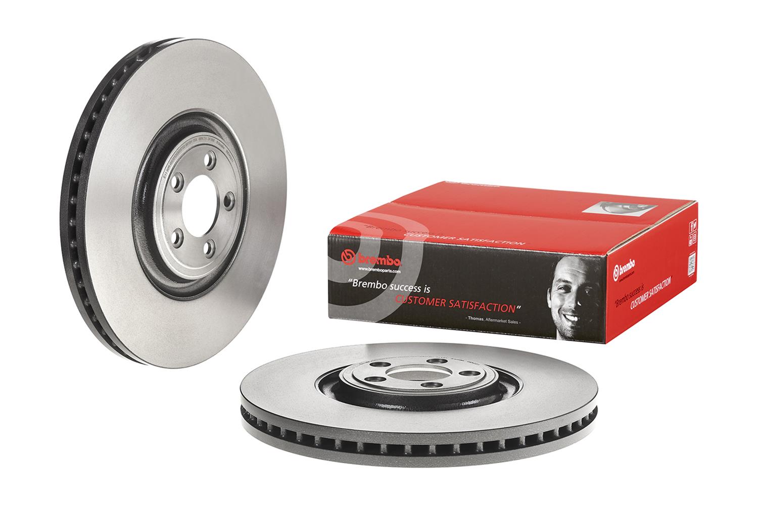 Brembo Premium UV Coated Brake Rotors 09.D433.11