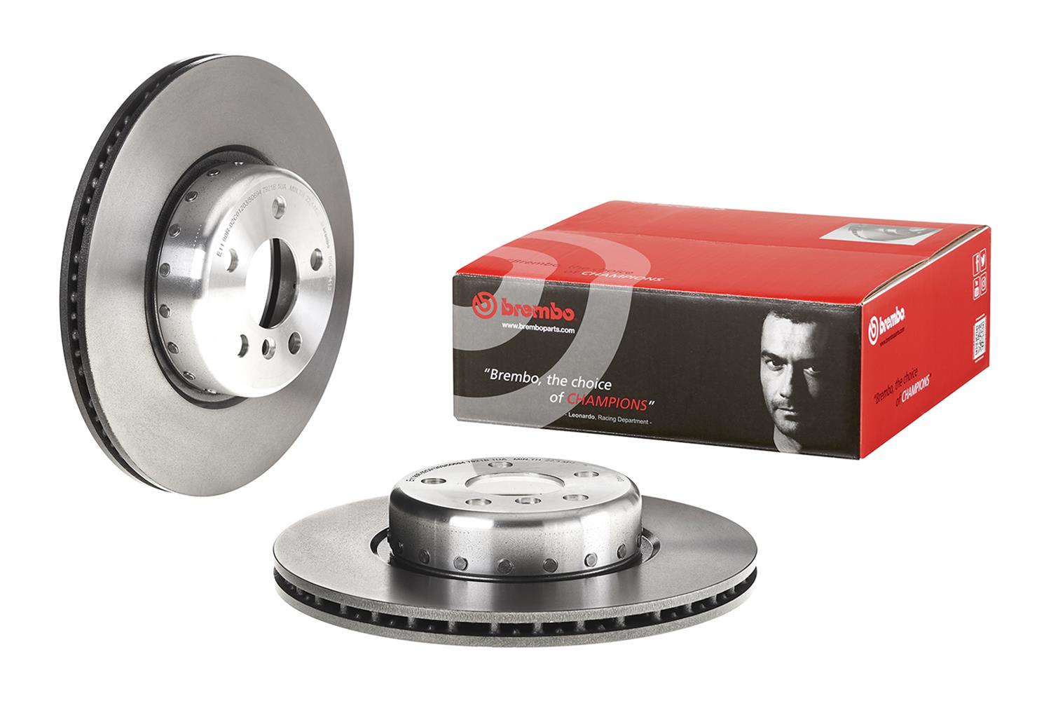 Brembo Premium UV Coated Brake Rotors 09.D904.13