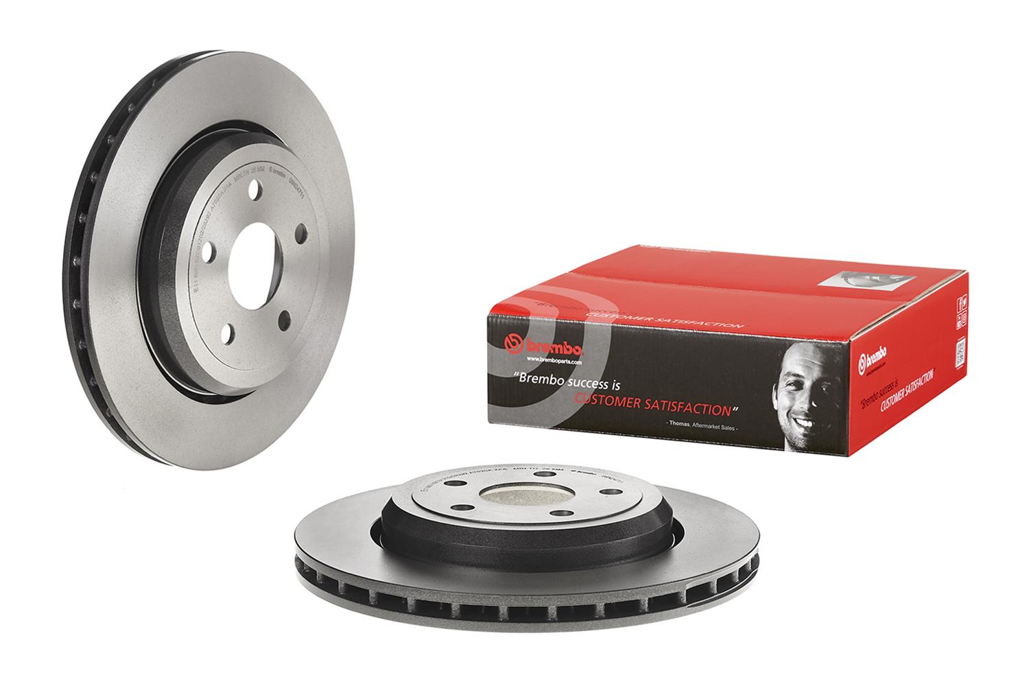 Brembo Premium UV Coated Brake Rotors 09.N247.11