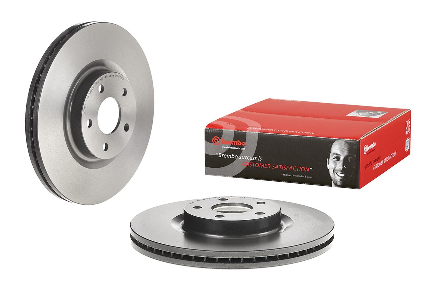 Brembo Premium UV Coated Brake Rotors 09.N256.21