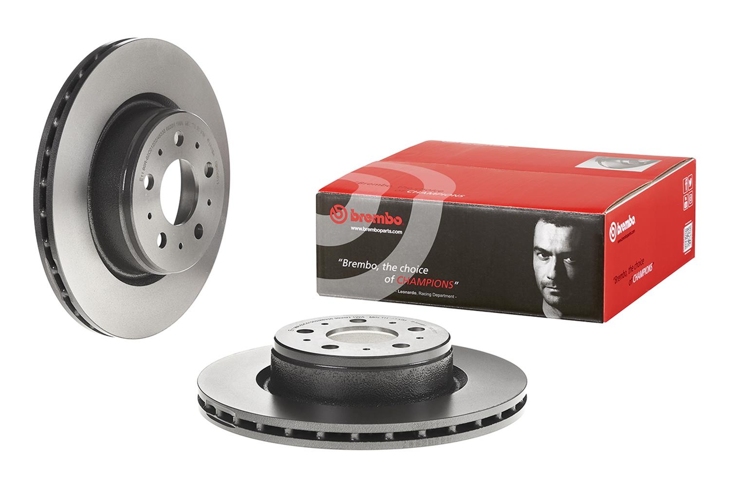 Brembo Premium UV Coated Brake Rotors 09.N360.11