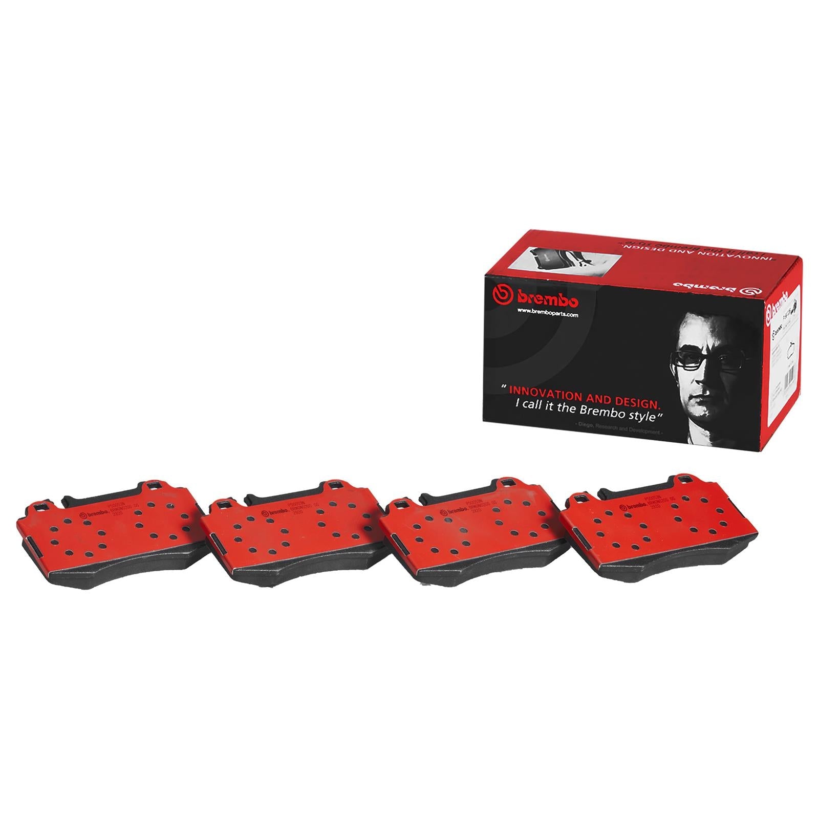 Brembo Disc Brake Pad and Rotor Kits KTX4006