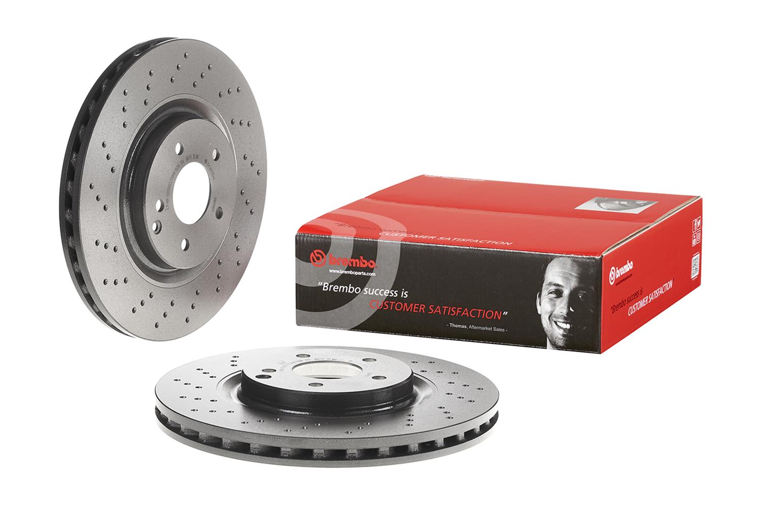 Brembo Disc Brake Pad and Rotor Kits KT04073