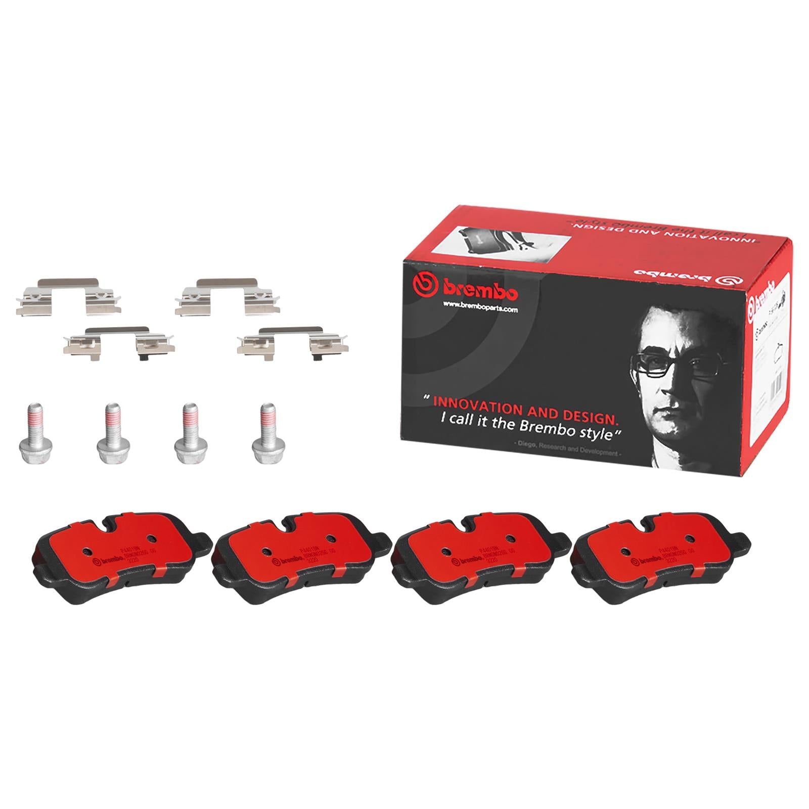 Brembo Disc Brake Pad and Rotor Kits KT04149