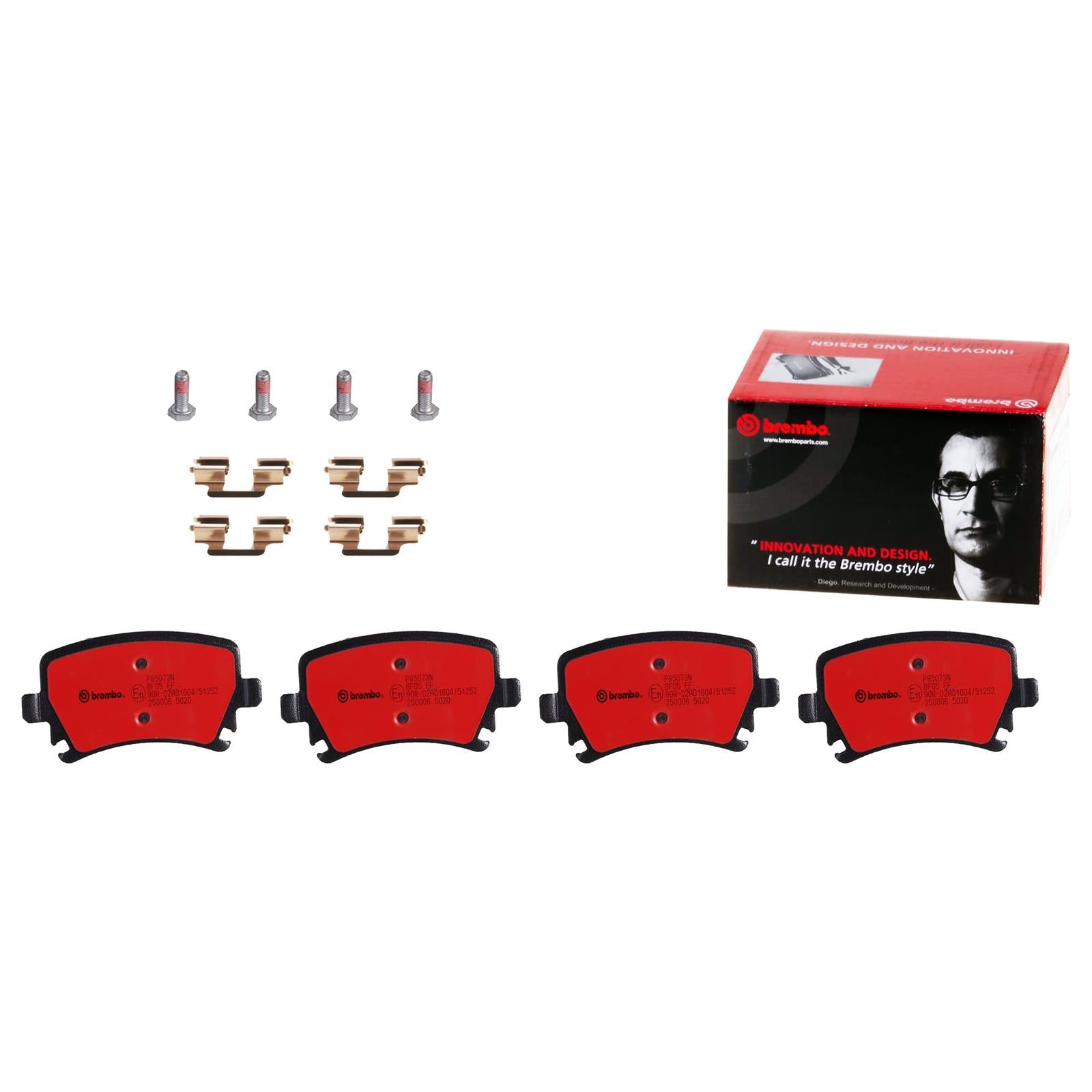 Brembo Disc Brake Pad and Rotor Kits KTX4037