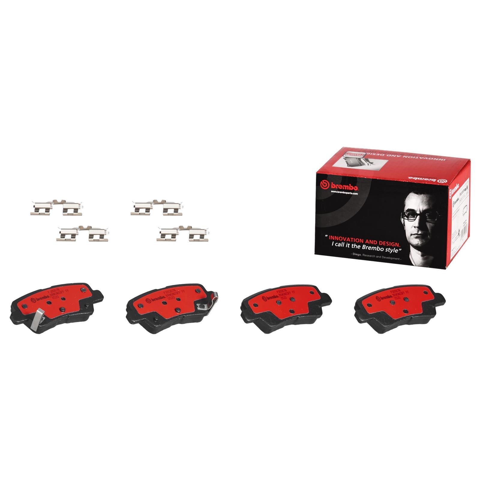 Brembo Disc Brake Pad and Rotor Kits KTX0020