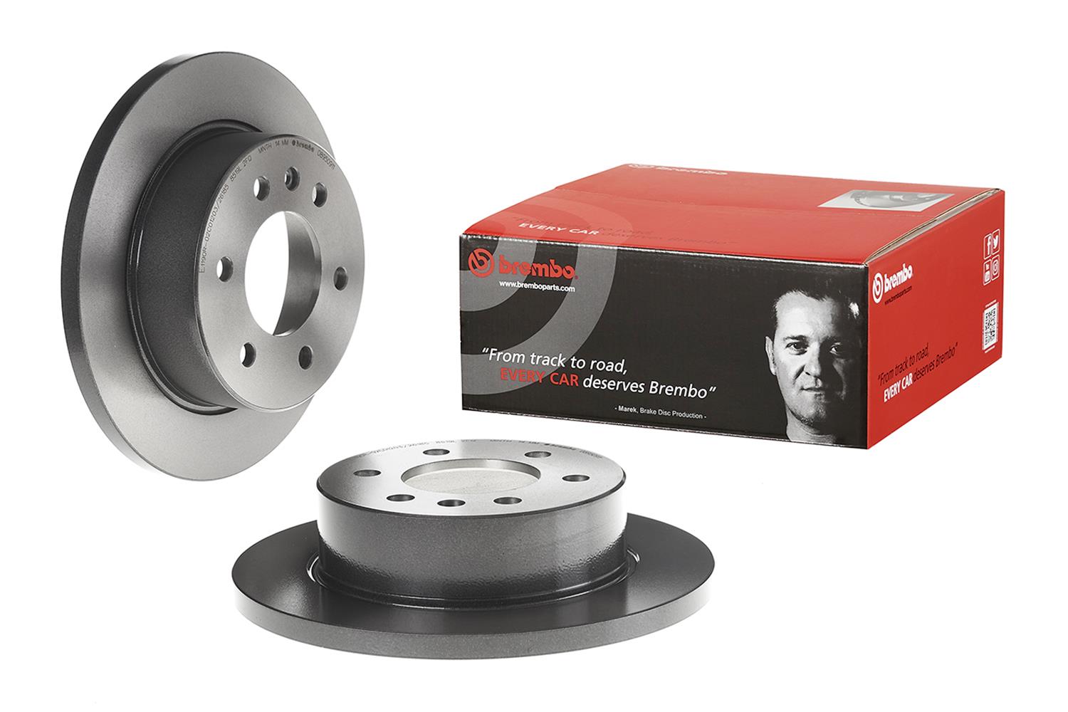 Brembo Disc Brake Pad and Rotor Kits KT04186