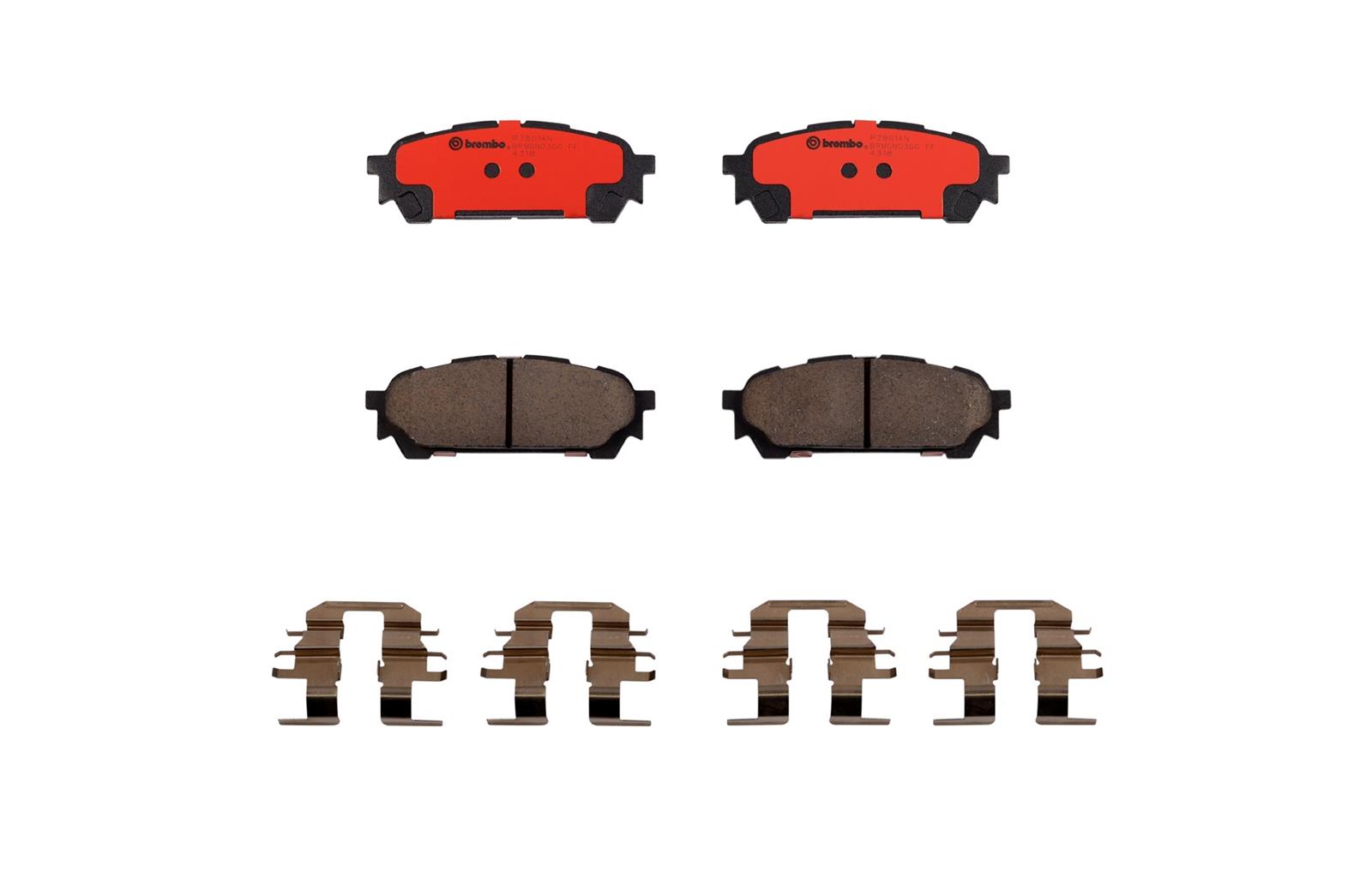 Brembo Disc Brake Pad and Rotor Kits KT00241