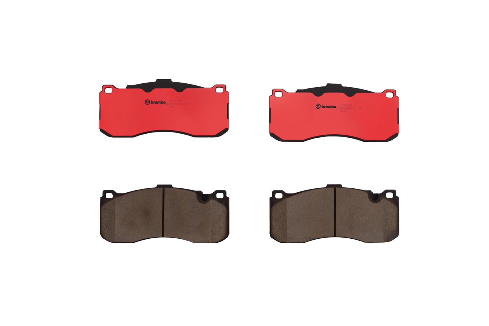 Brembo Disc Brake Pad and Rotor Kits KT04486