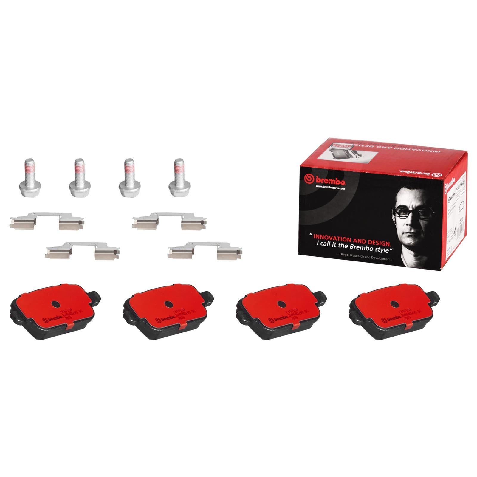 Brembo Disc Brake Pad and Rotor Kits KT04214