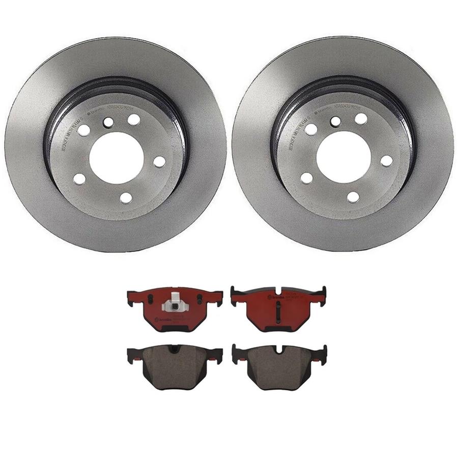 Brembo Disc Brake Pad and Rotor Kits KT00358