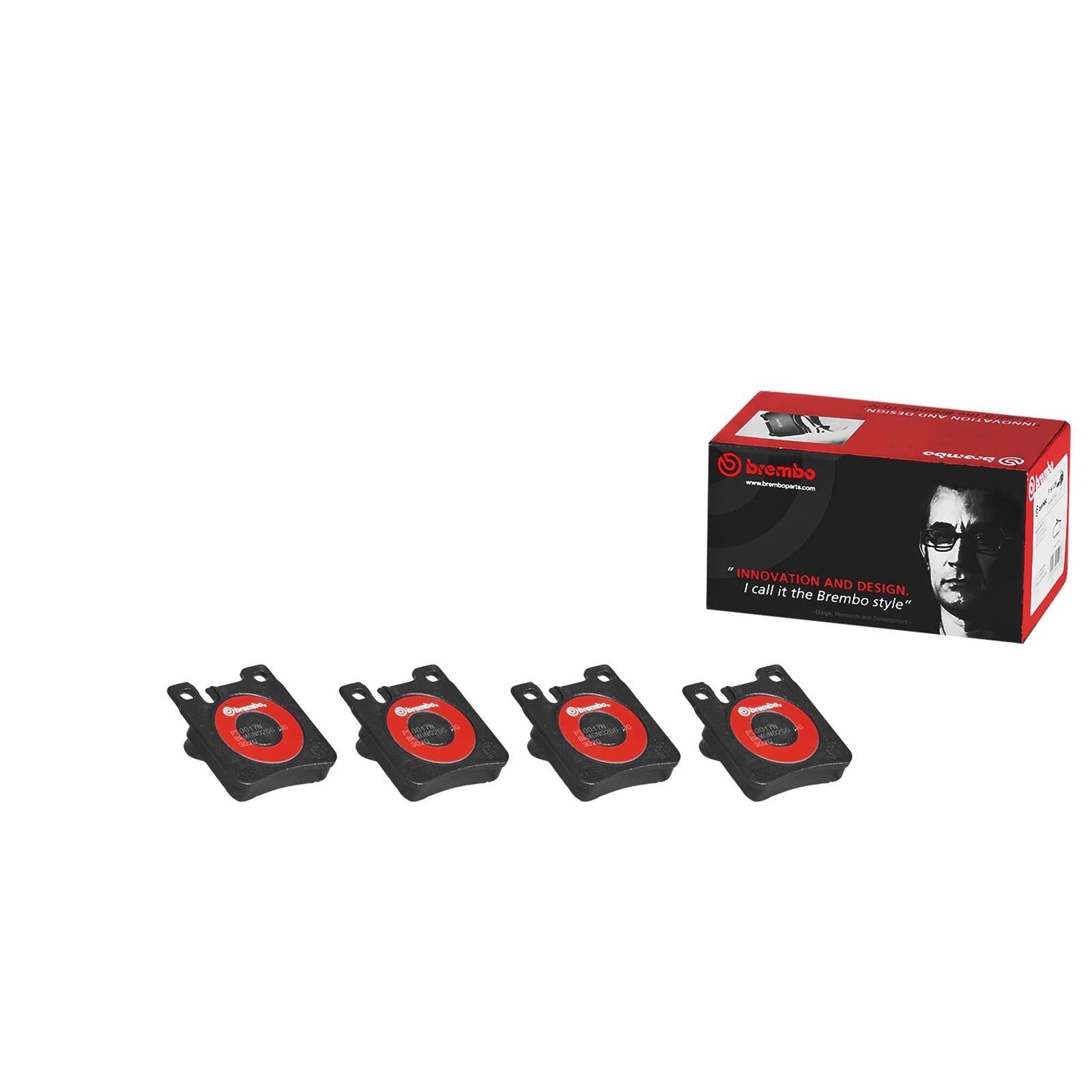 Brembo Disc Brake Pad and Rotor Kits KT04536