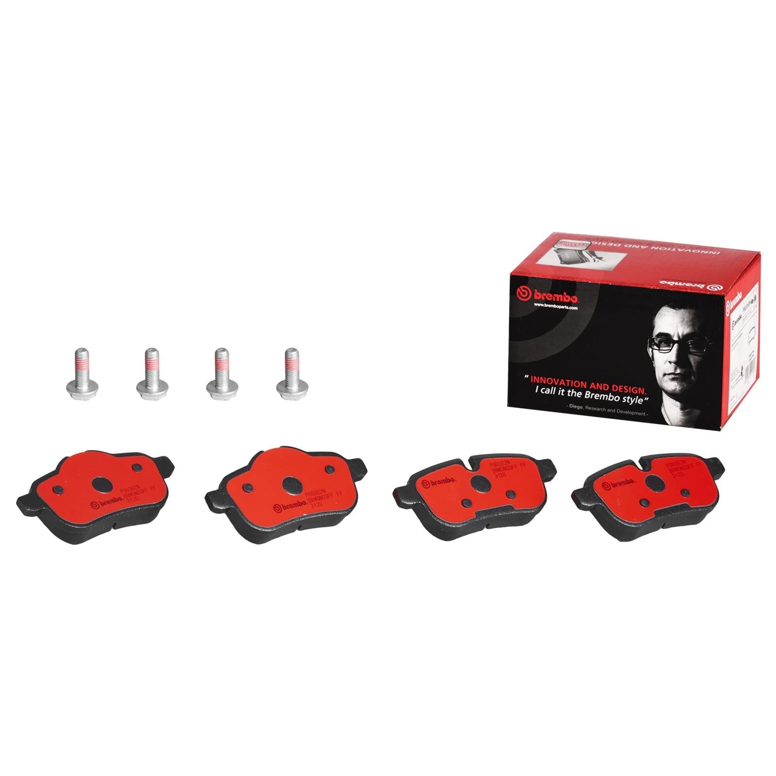 Brembo NAO Ceramic Brake Pads P06064N