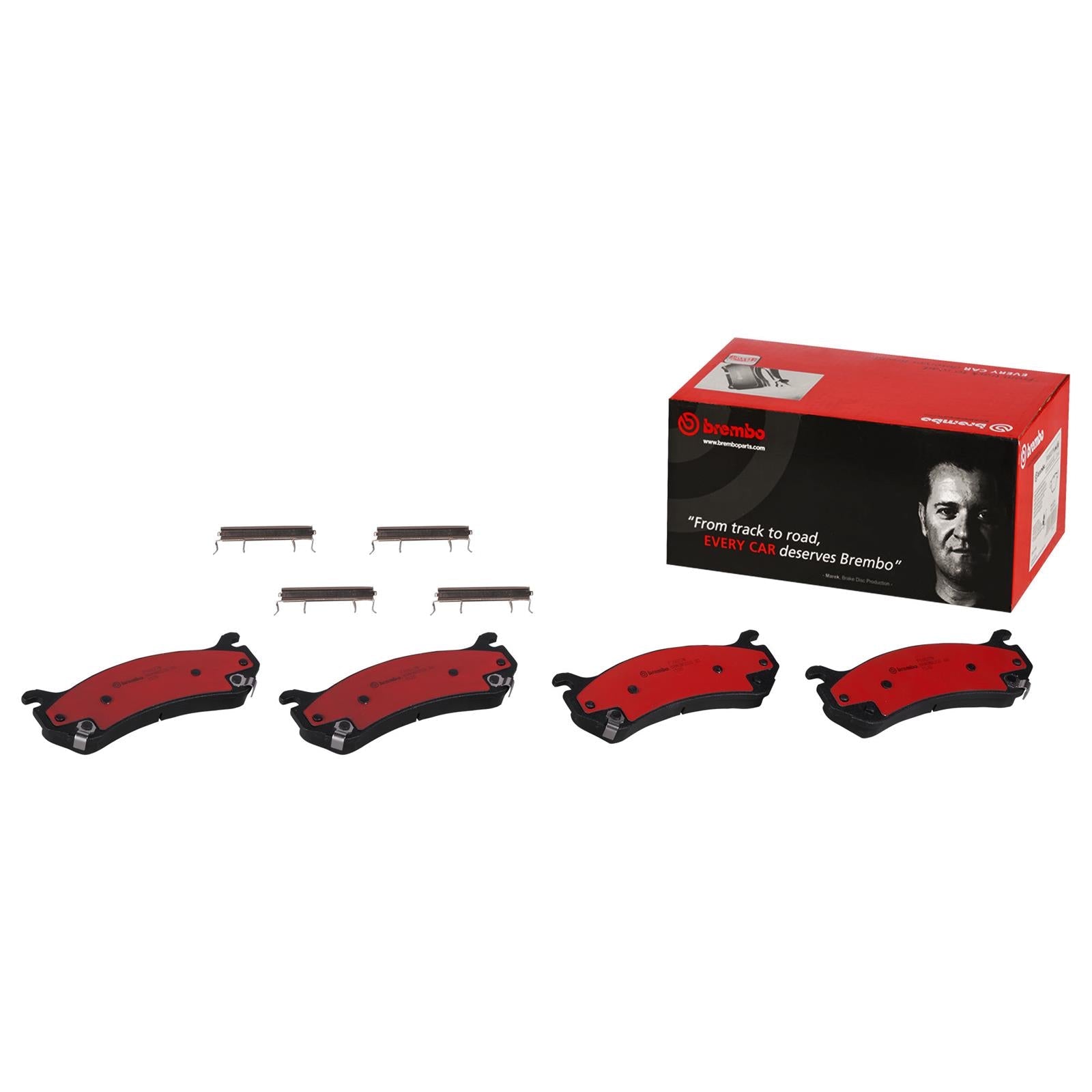 Brembo NAO Ceramic Brake Pads P10027N