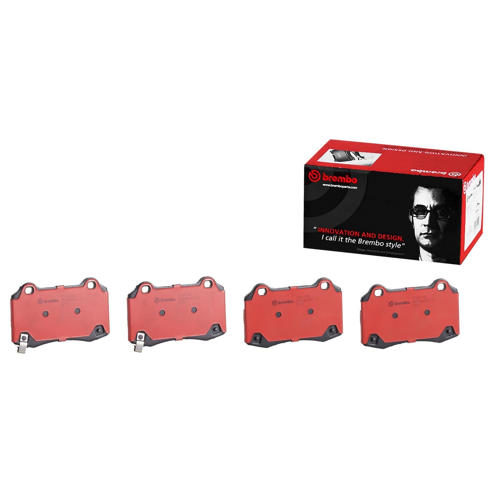 Brembo Disc Brake Pad and Rotor Kits KT04321