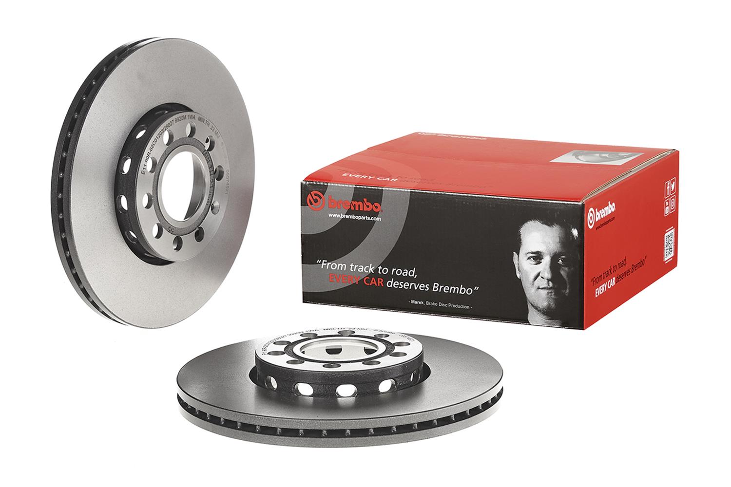 Brembo Disc Brake Pad and Rotor Kits KT04273