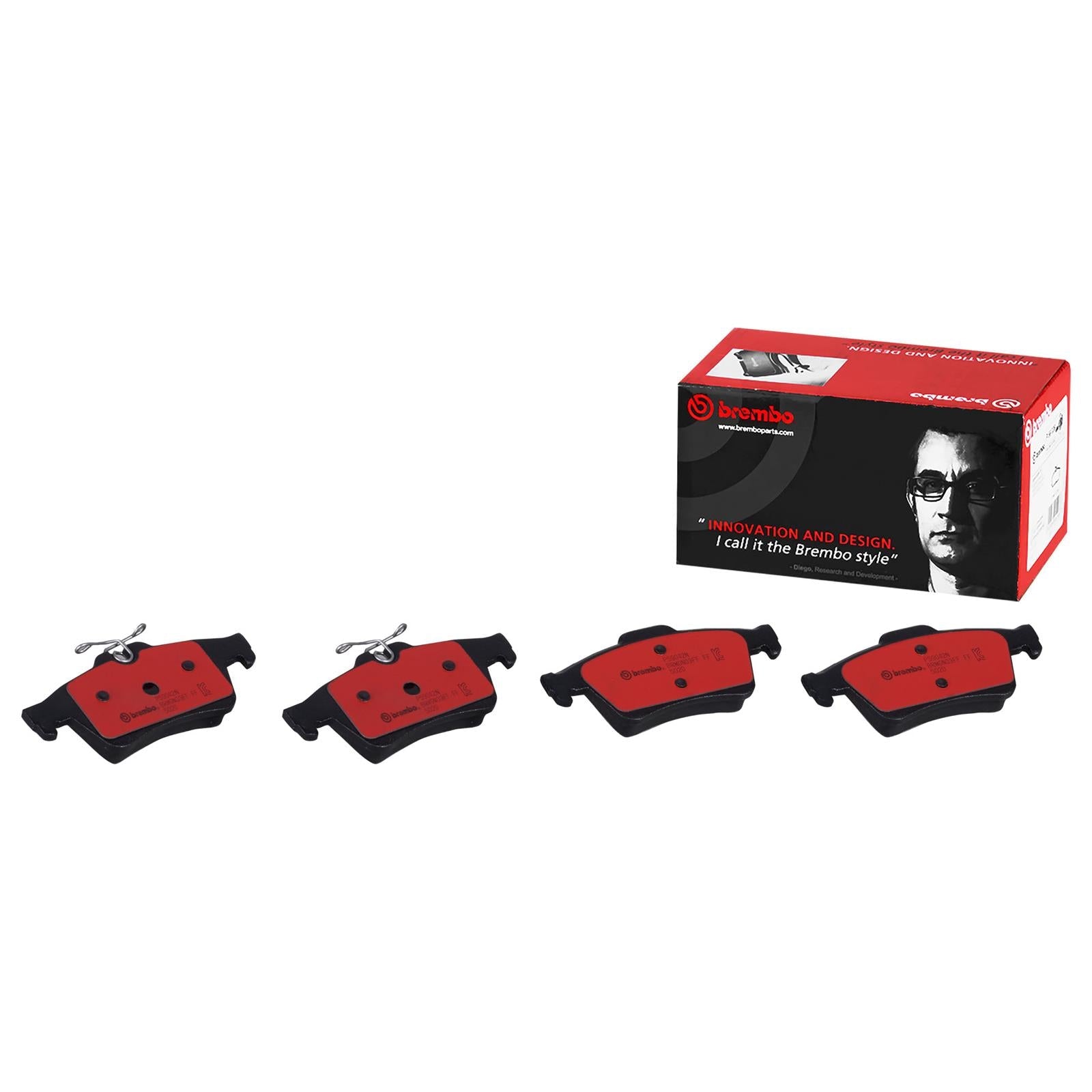 Brembo Disc Brake Pad and Rotor Kits KTX4063