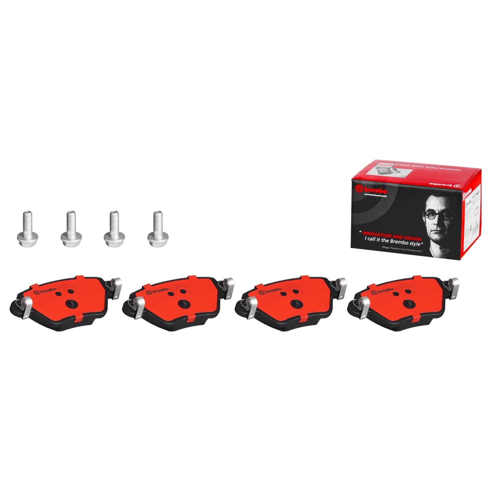 Brembo Disc Brake Pad and Rotor Kits KTX4064