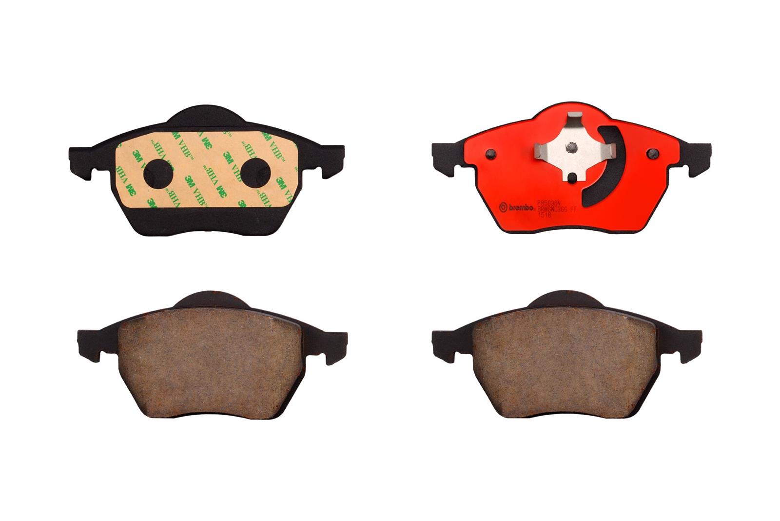 Brembo Disc Brake Pad and Rotor Kits KTX4053