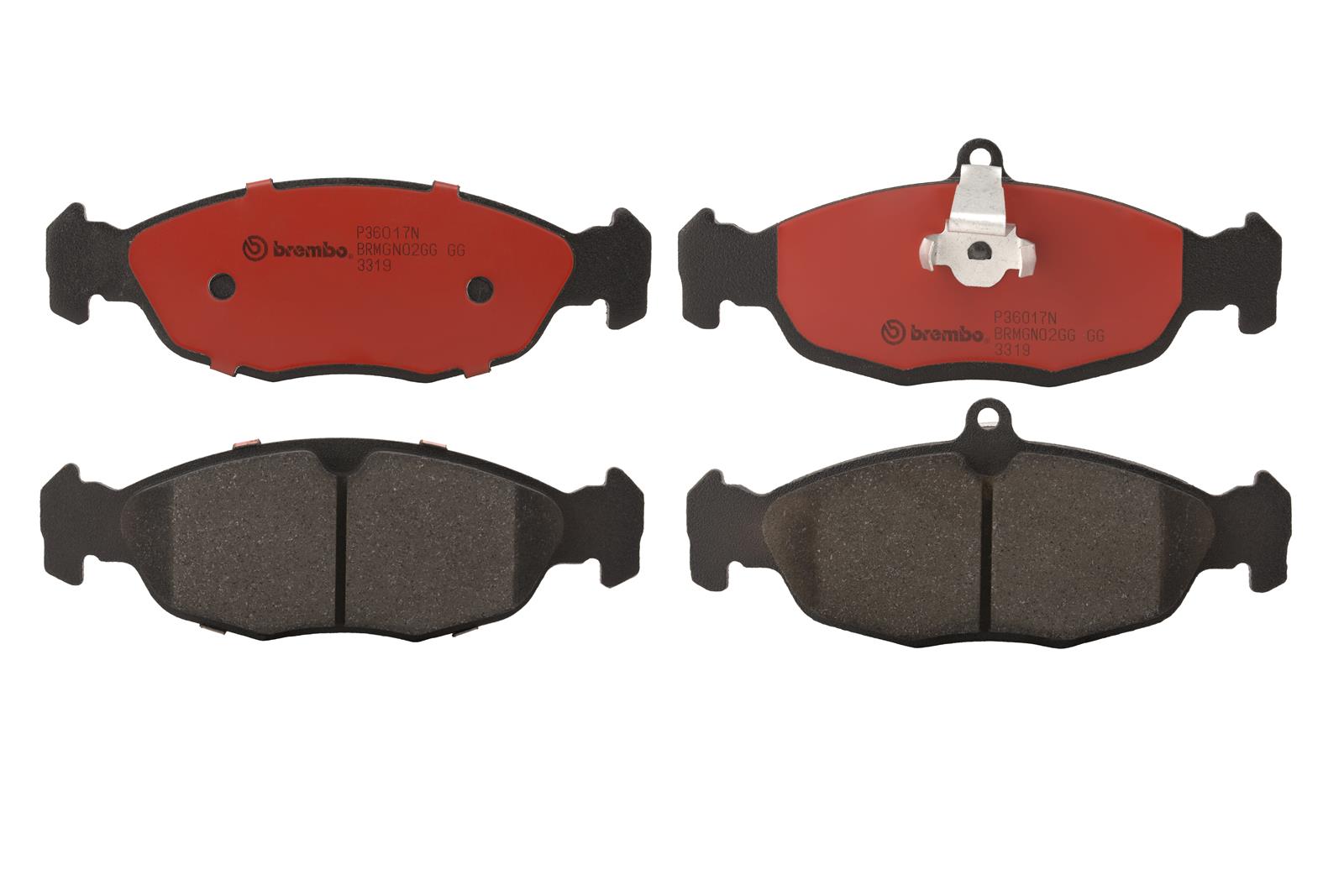 Brembo Disc Brake Pad and Rotor Kits KT04299