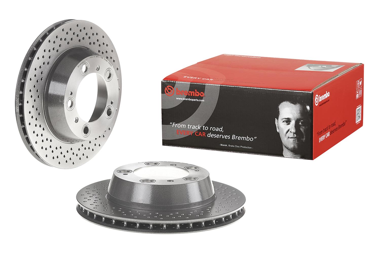 Brembo Disc Brake Pad and Rotor Kits KT04417