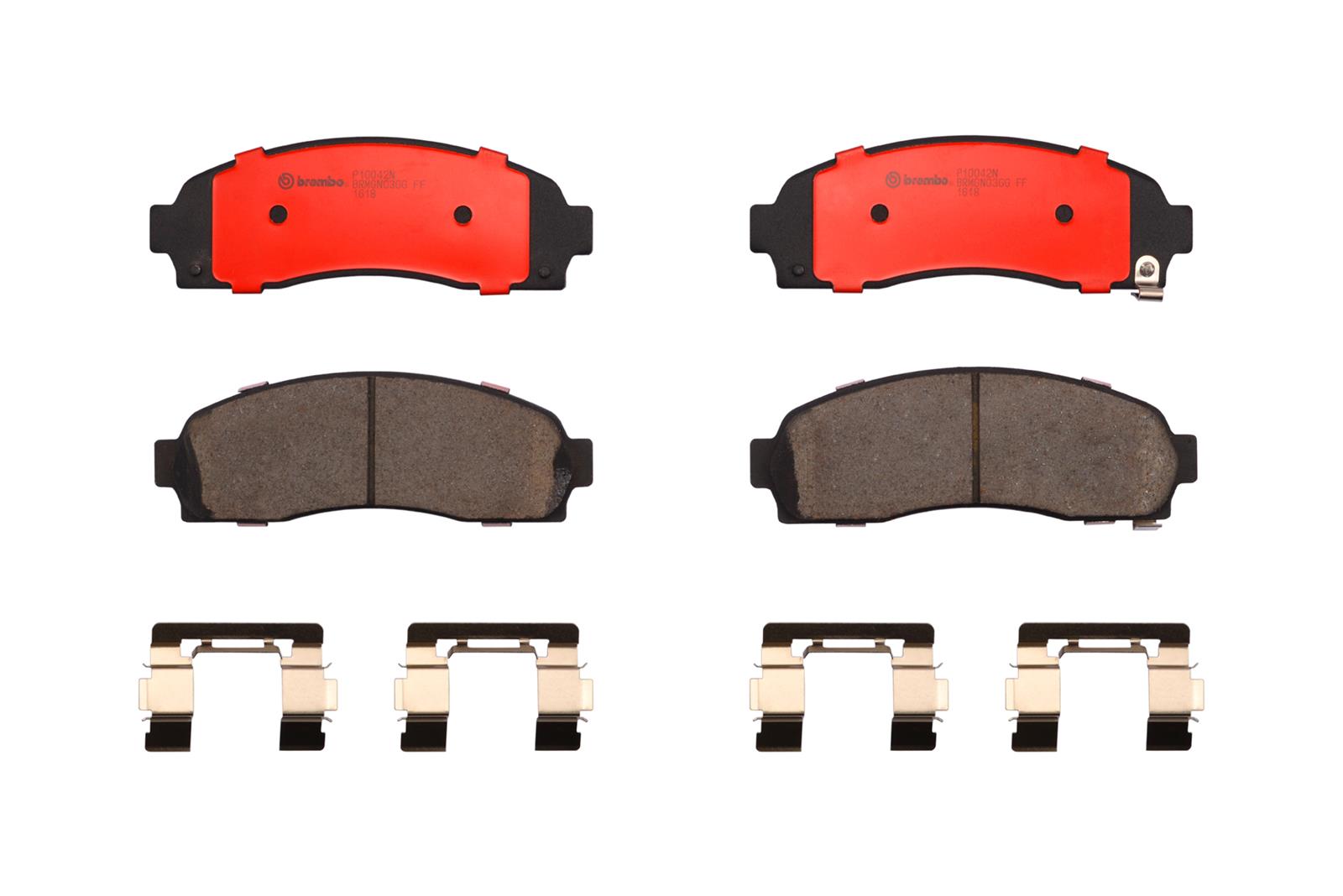 Brembo Disc Brake Pad and Rotor Kits KT00757