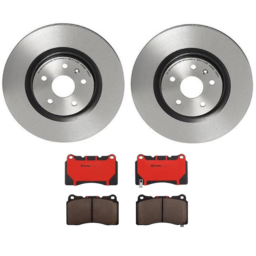 Brembo Disc Brake Pad and Rotor Kits KT00986