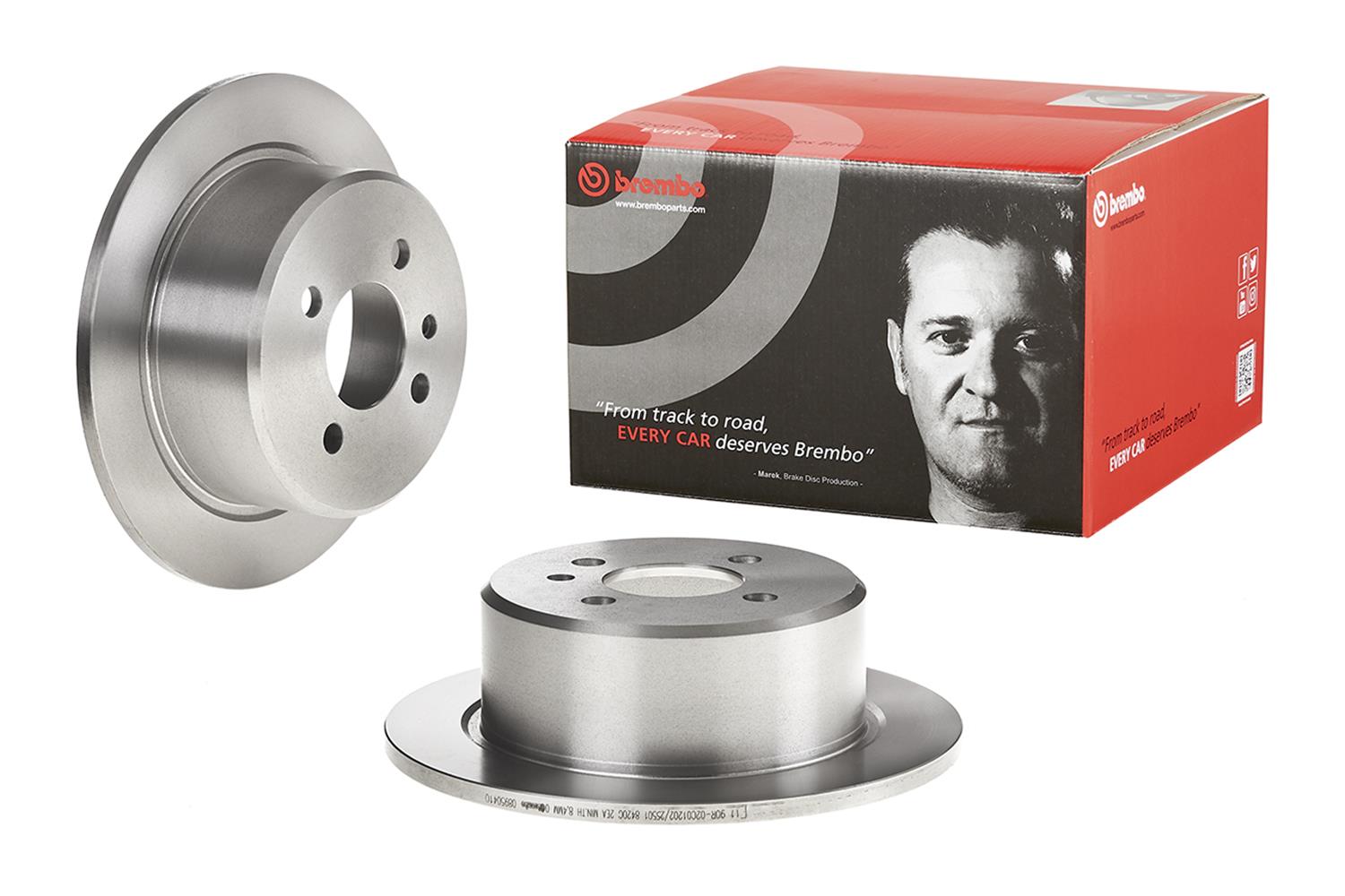 Brembo Disc Brake Pad and Rotor Kits KT04363