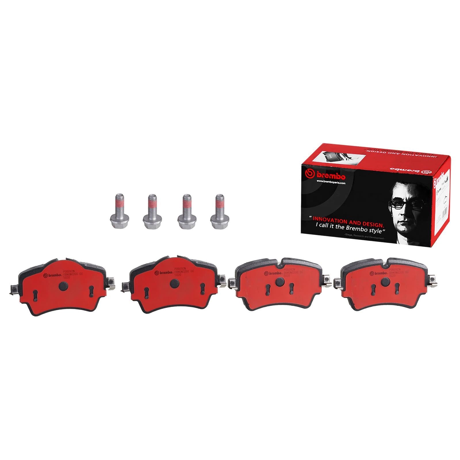 Brembo Disc Brake Pad and Rotor Kits KT04366