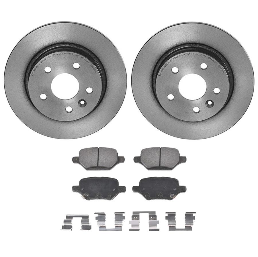 Brembo Disc Brake Pad and Rotor Kits KT00A06