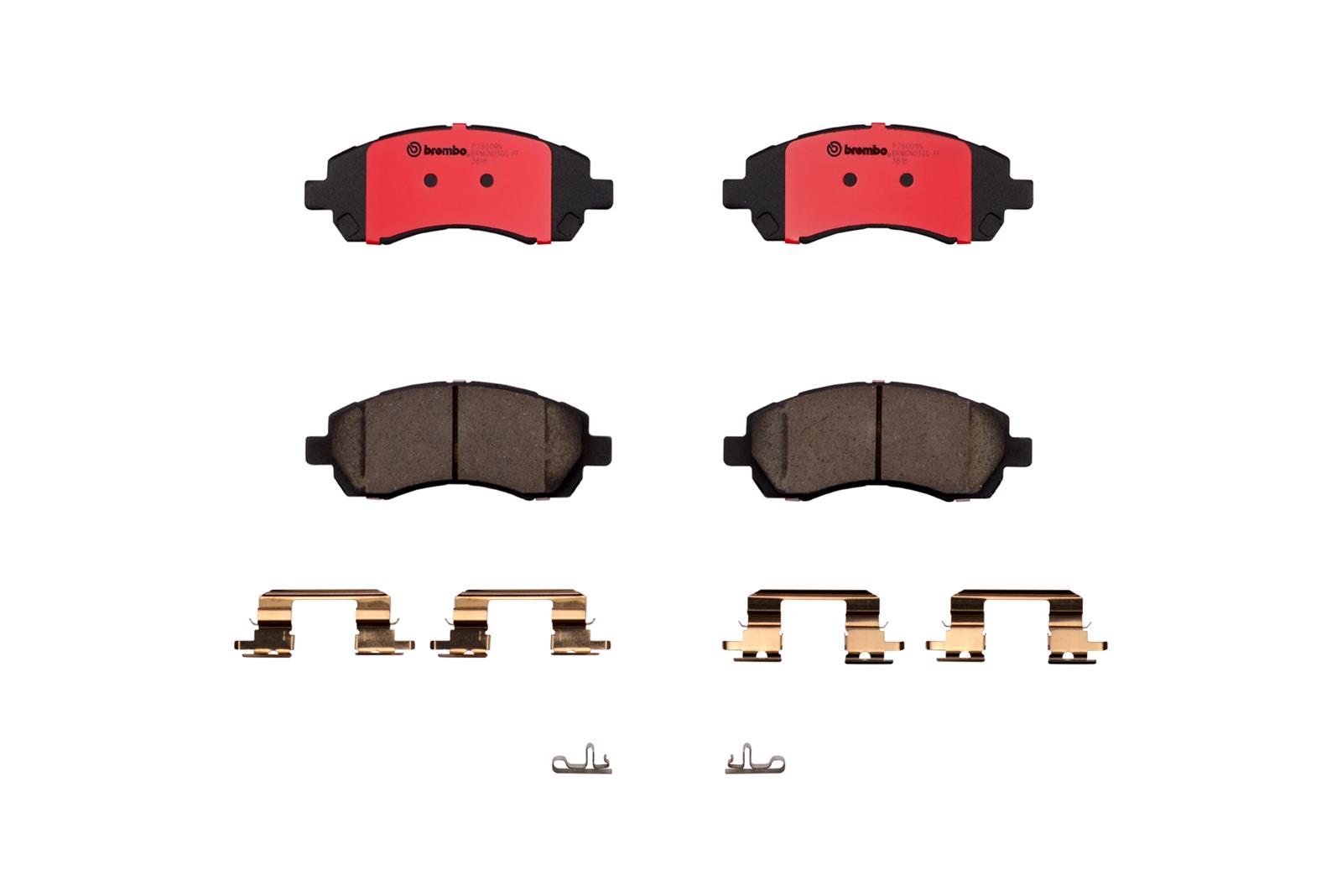 Brembo Disc Brake Pad and Rotor Kits KTX0157