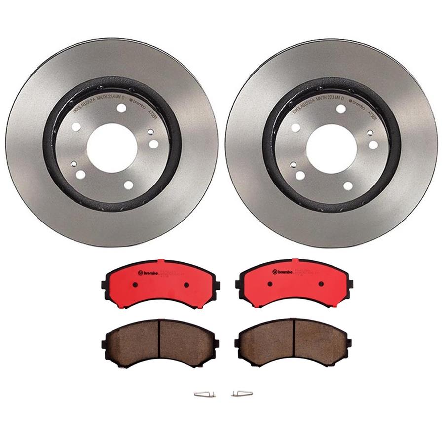 Brembo Disc Brake Pad and Rotor Kits KT00A32