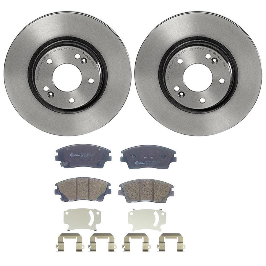 Brembo Disc Brake Pad and Rotor Kits KT00A33