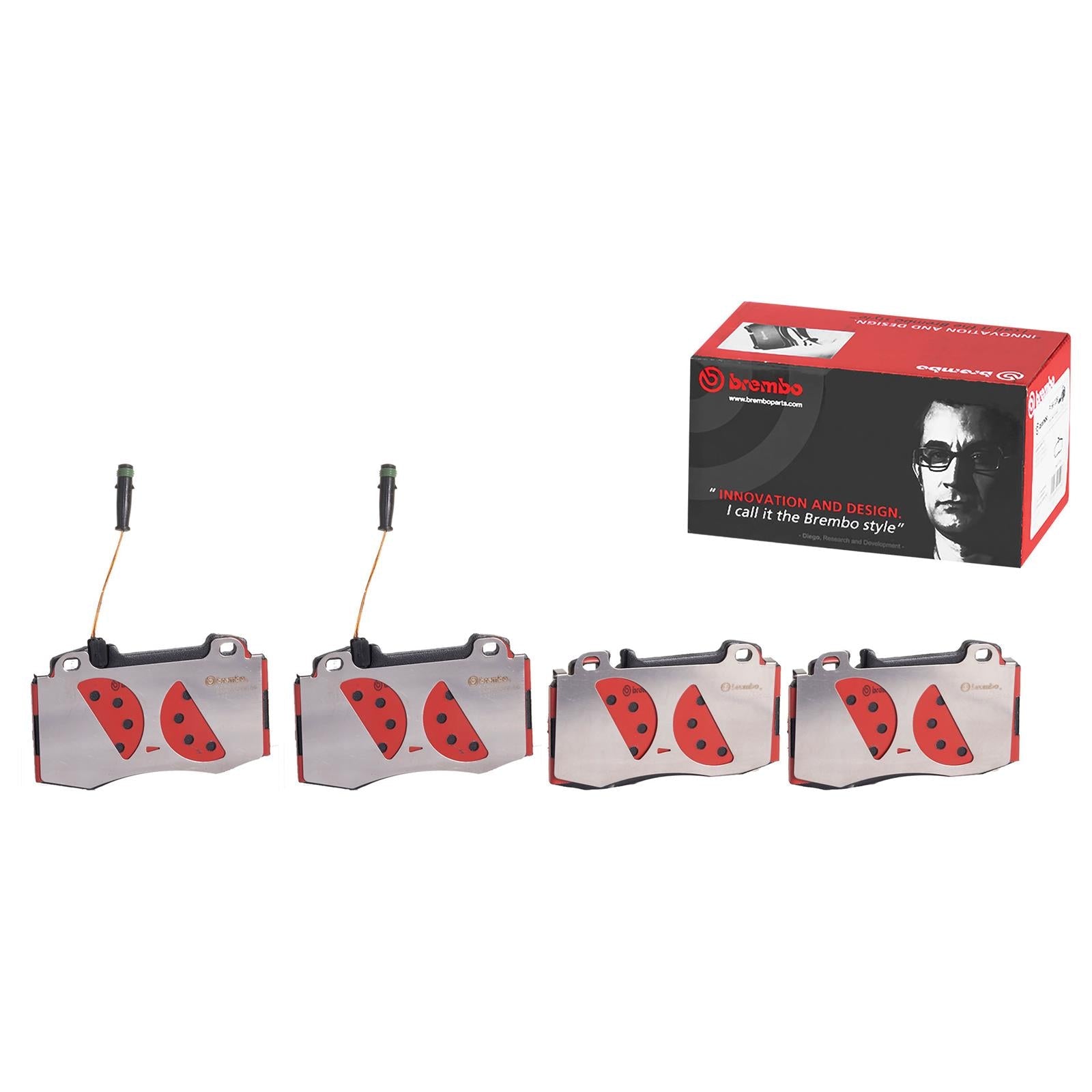 Brembo Disc Brake Pad and Rotor Kits KT04487