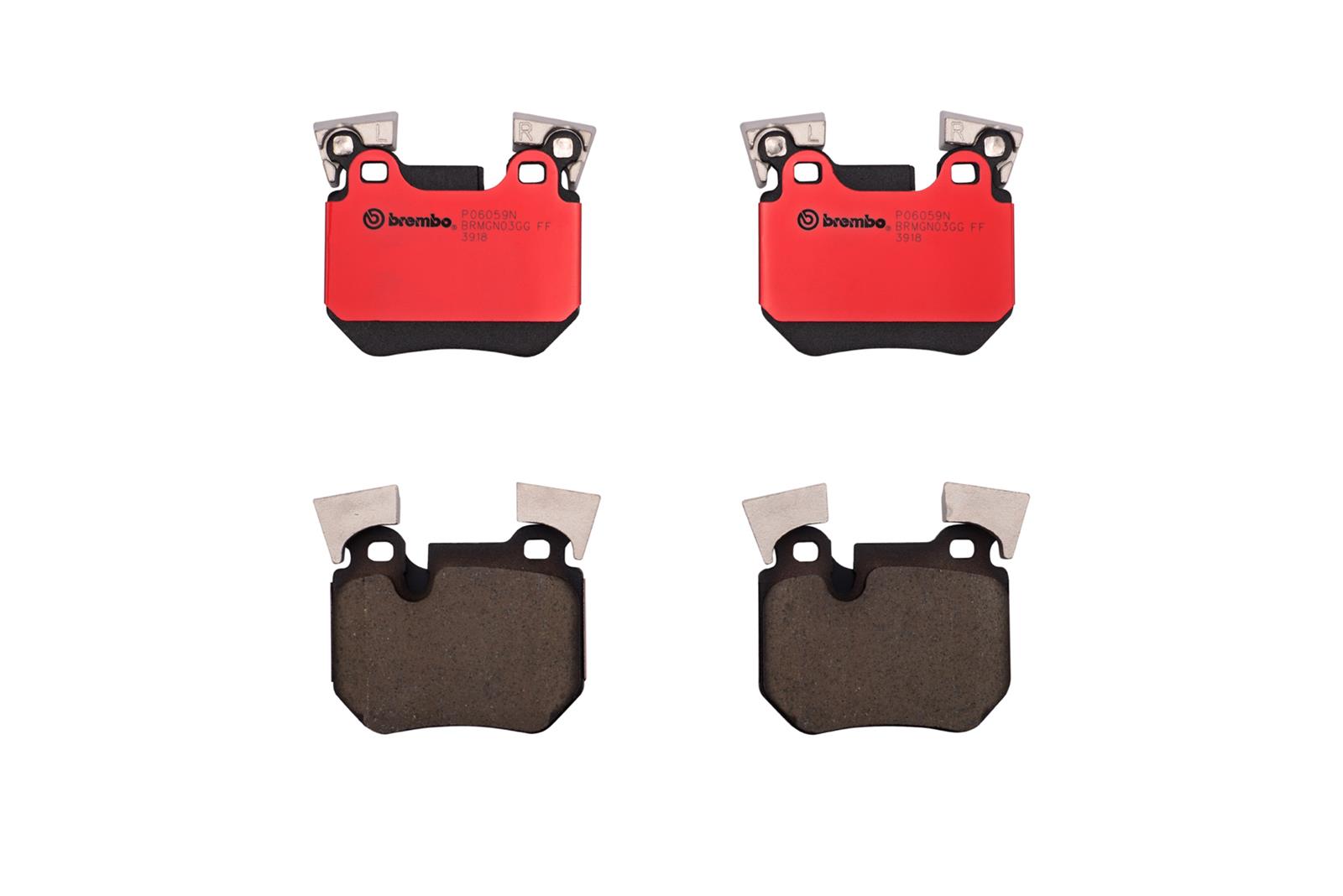 Brembo Disc Brake Pad and Rotor Kits KT04409