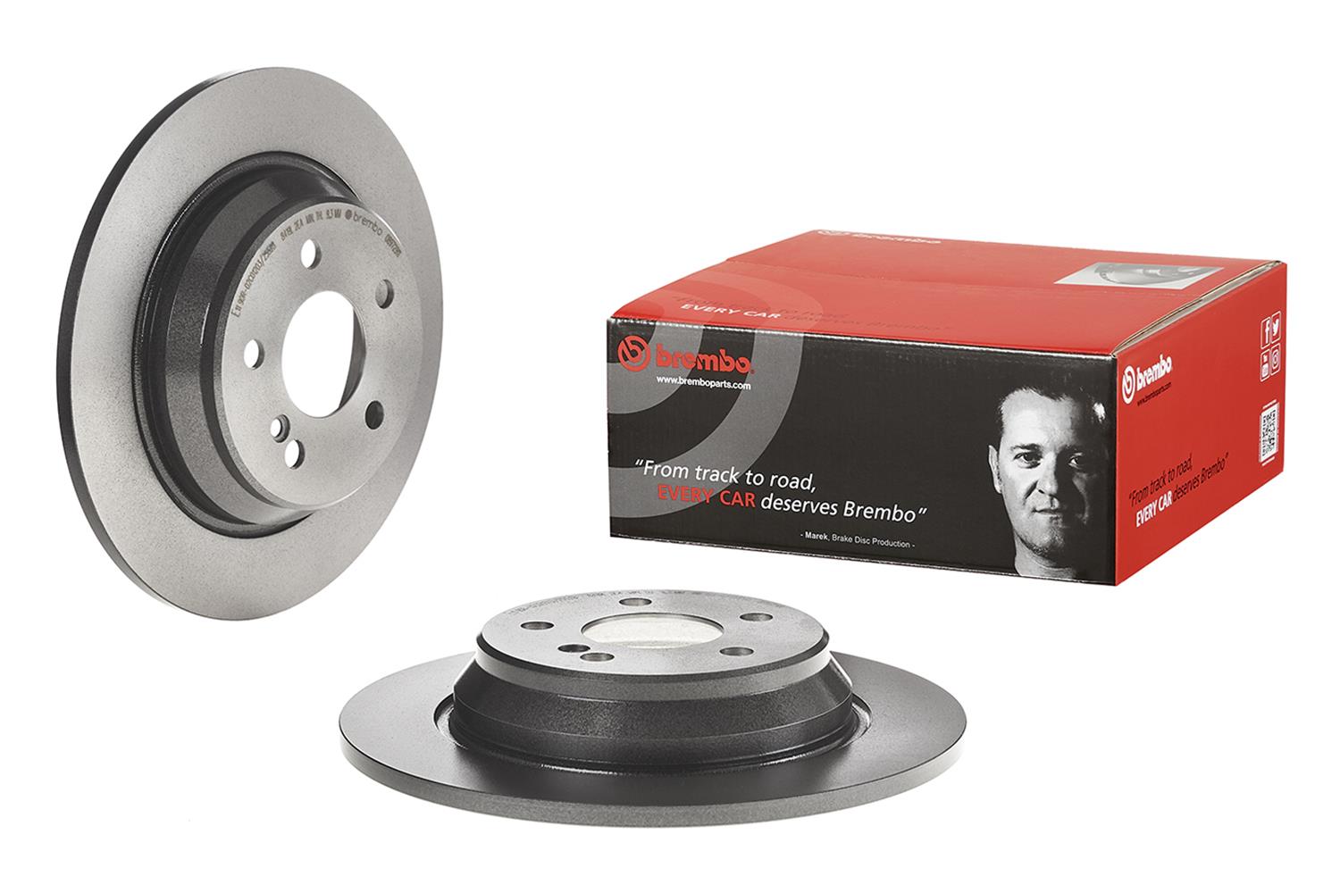 Brembo Disc Brake Pad and Rotor Kits KT04440