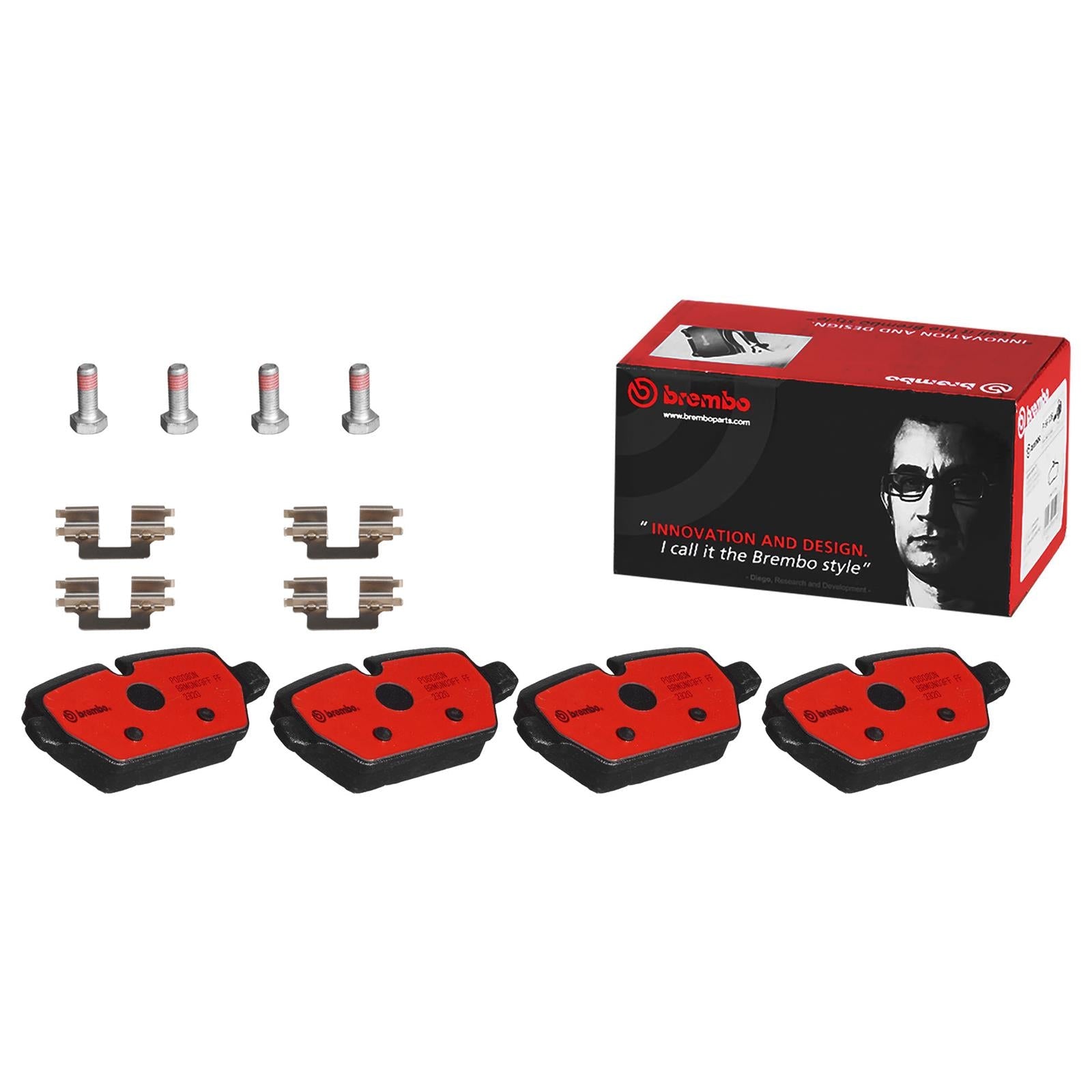 Brembo NAO Ceramic Brake Pads P06080N