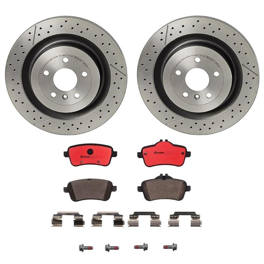 Brembo Disc Brake Pad and Rotor Kits KT00B95