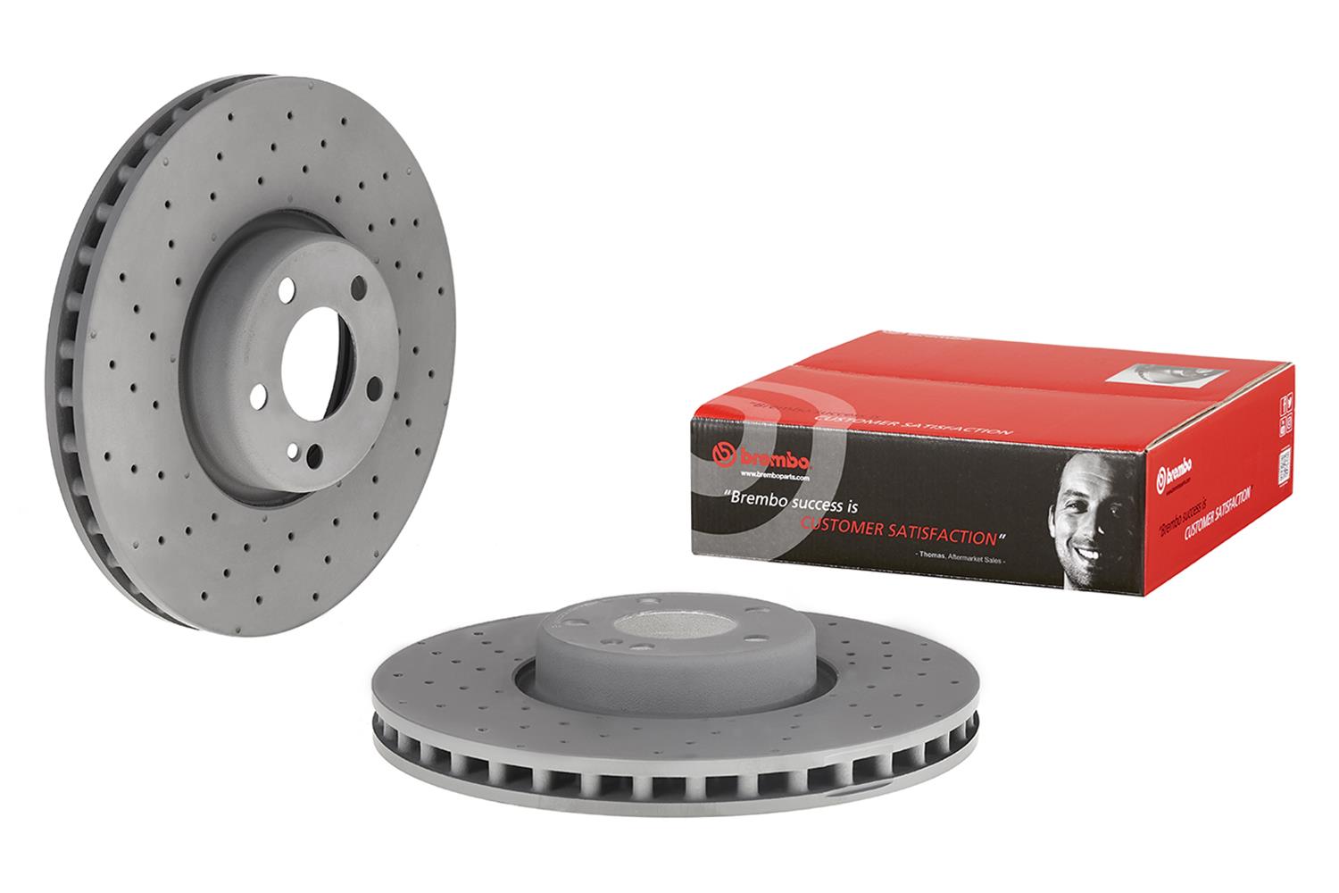 Brembo Disc Brake Pad and Rotor Kits KT04521